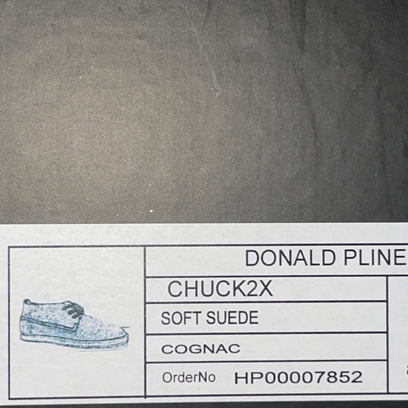 DONALD PLINER CHUCK‎ 'MADE IN ITALY' COGNAC SUEDE LACE-UP BOOTS (10) - Picture 9 of 9